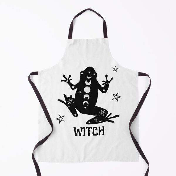Item preview, Black Celestial Frog Witch designed and sold by WrenCemetery.