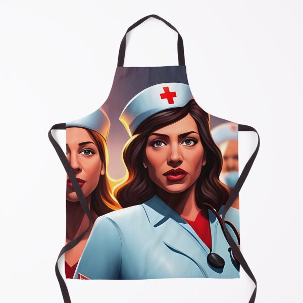 Item preview, Protesting nurses designed and sold by Colin Bentham.