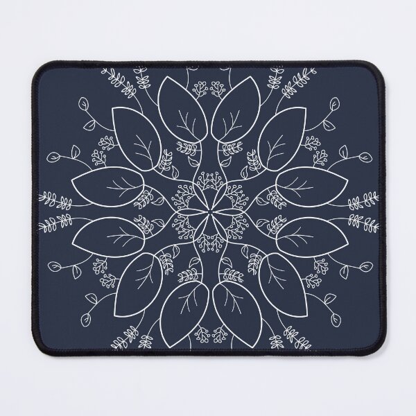 Item preview, Circular pattern in form of mandala with flower for decoration. Decorative ornament in ethnic oriental style. Outline doodle hand draw vector illustration. designed and sold by Minimalist Quotes and Sayings.