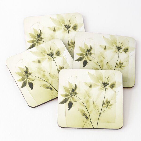 Item preview, Floral photogram colour designed and sold by EmilyDayDreams.
