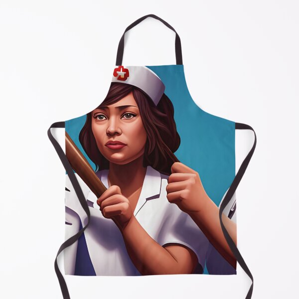 Item preview, Protesting nurses designed and sold by Colin Bentham.