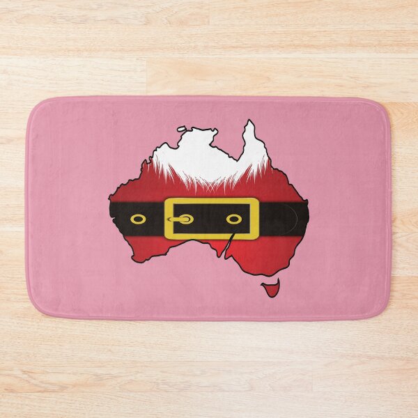 Item preview, Santa claus christmas costume on australia map  designed and sold by Donutlovers.