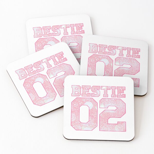 Artikelvorschau, BESTIE 02 | Rosa Glitzereffekt entworfen und verkauft von InnaPo ⭐⭐⭐⭐⭐.