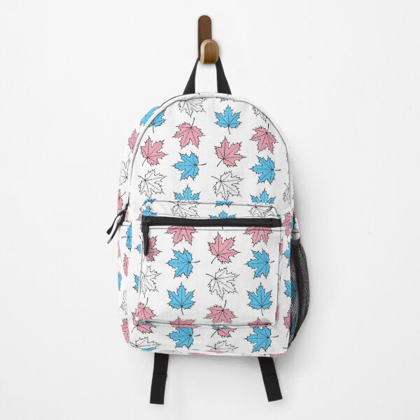 Item preview, Falling Maple Leaves Made From the Transgender Pride Flag - Diversity and Inclusion designed and sold by GVRDesign.