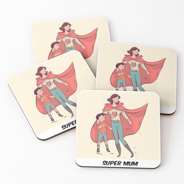 Item preview, Super Mum Art designed and sold by Sticker-by-Mia.