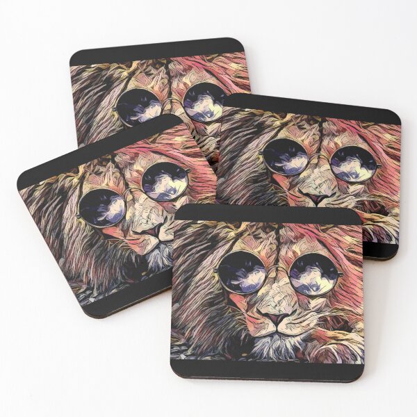 Item preview, Lion with sunglasses designed and sold by zeljana0504.