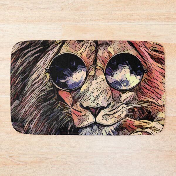 Item preview, Lion with sunglasses designed and sold by zeljana0504.