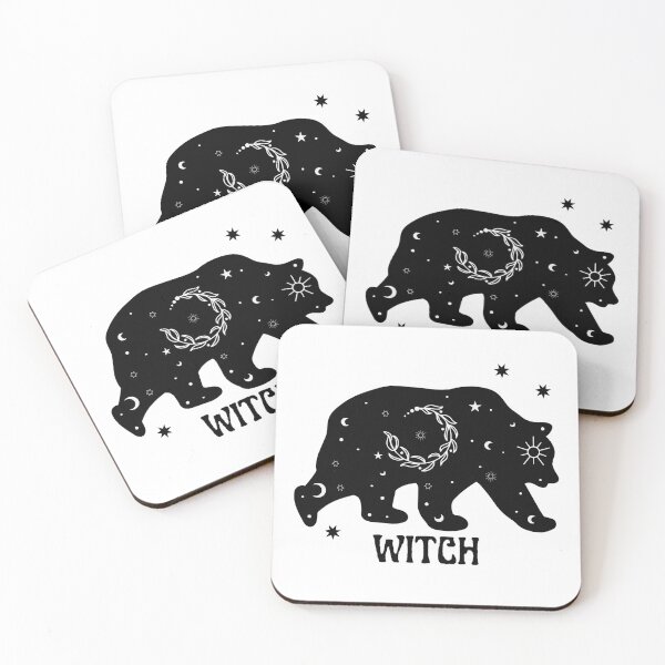 Item preview, Black Celestial Witch Bear designed and sold by WrenCemetery.