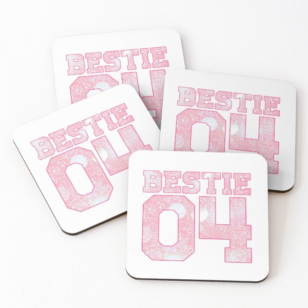 Artikelvorschau, BESTIE 04 | Rosa Glitzereffekt entworfen und verkauft von InnaPo ⭐⭐⭐⭐⭐.
