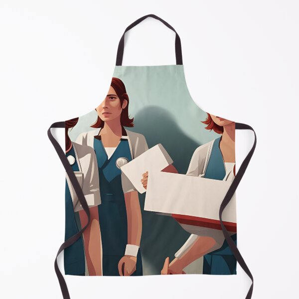 Item preview, Protesting nurses designed and sold by Colin Bentham.