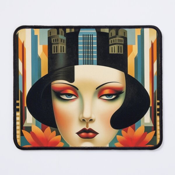 Item preview, Art Deco Woman Of The City designed and sold by Gypsykiss.