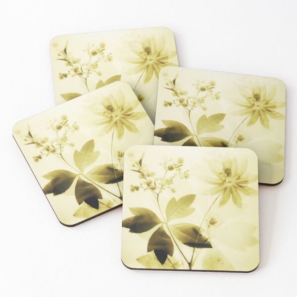 Item preview, Floral photogram colour designed and sold by EmilyDayDreams.