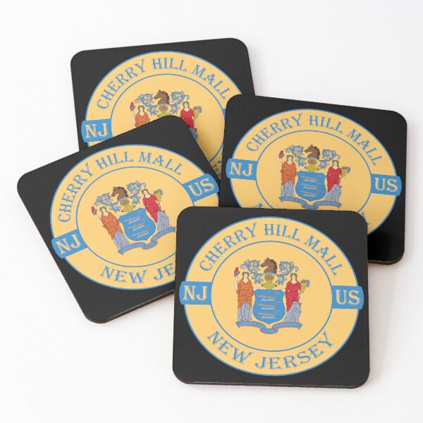Item preview, Cherry Hill Mall New Jersey Flag USA Seal Stamp Badge Travel Souvenir designed and sold by TeeHome.