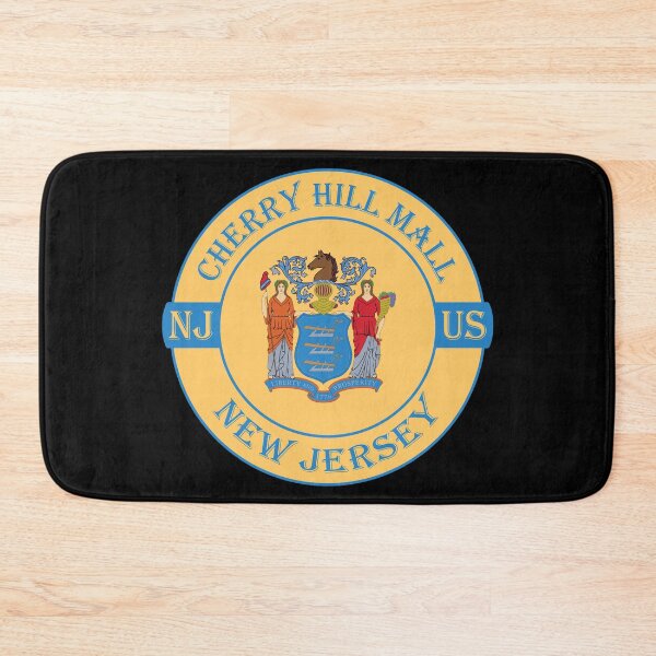 Item preview, Cherry Hill Mall New Jersey Flag USA Seal Stamp Badge Travel Souvenir designed and sold by TeeHome.