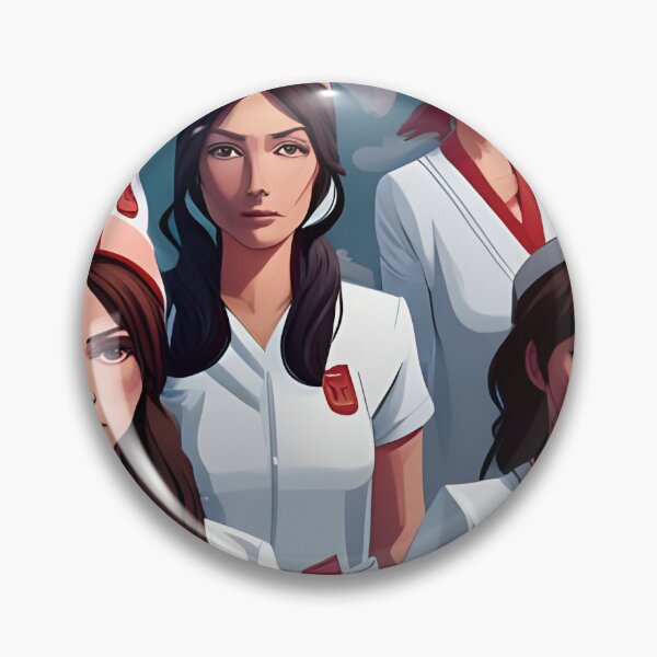 Item preview, Protesting nurses designed and sold by Colin Bentham.