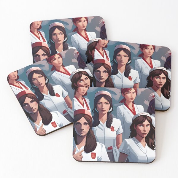 Item preview, Protesting nurses designed and sold by Colin Bentham.