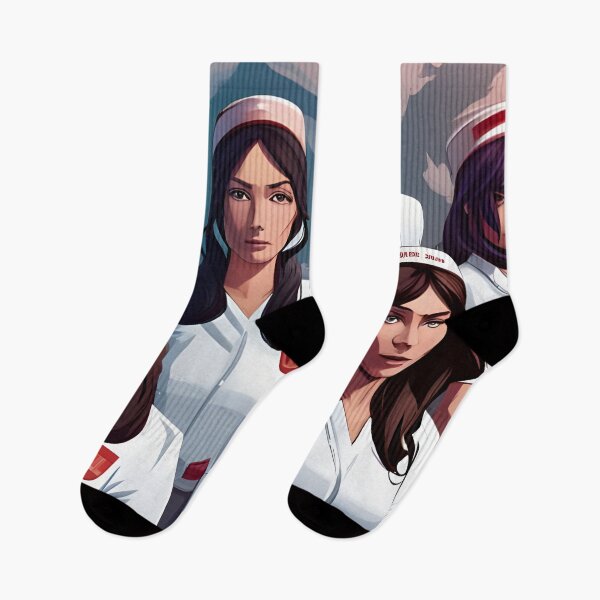 Item preview, Protesting nurses designed and sold by Colin Bentham.