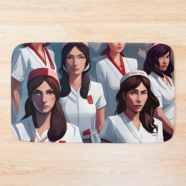 Item preview, Protesting nurses designed and sold by Colin Bentham.