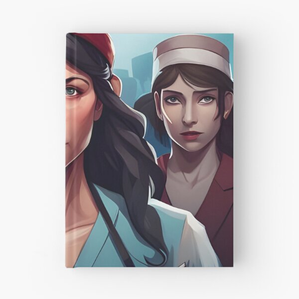 Item preview, Protesting nurses designed and sold by Colin Bentham.