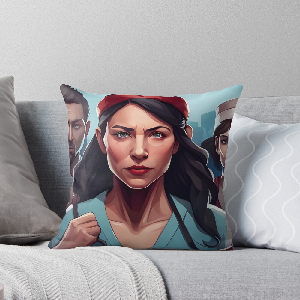 Item preview, Throw Pillow designed and sold by Colin-Bentham.