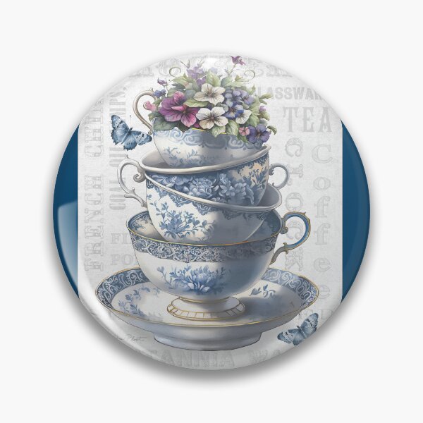 Item preview, Lovely Blue Porcelain 1 designed and sold by Jean Plout.