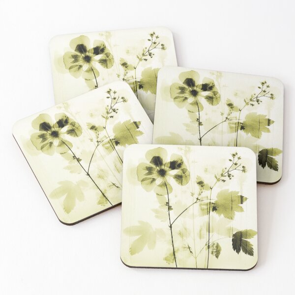Item preview, Floral photogram colour designed and sold by EmilyDayDreams.