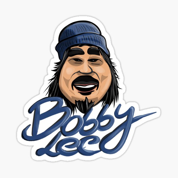 Item preview, Bobby Lee With Blue Beanie Illustration designed and sold by Kill Tony Fan Designs.