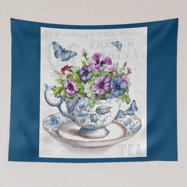 Item preview, Lovely Blue Porcelain 3 designed and sold by Jean Plout.
