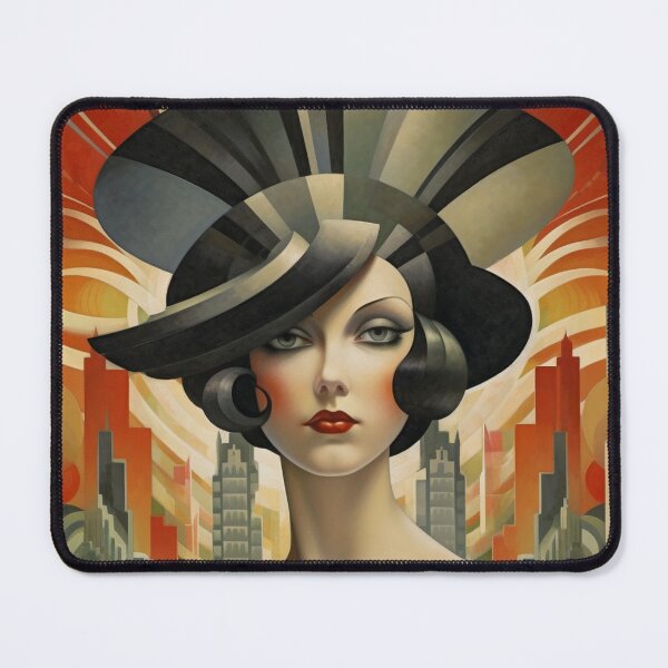 Item preview,  Art Deco Woman Of The City 2 designed and sold by Gypsykiss.
