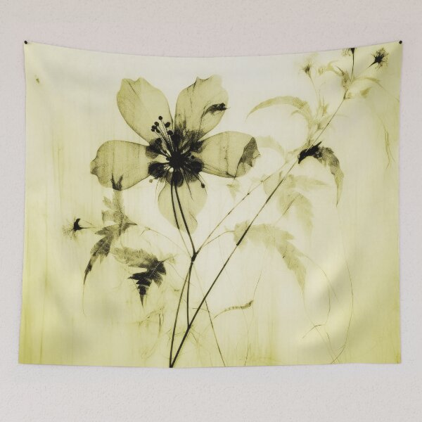 Item preview, Floral photogram colour designed and sold by EmilyDayDreams.