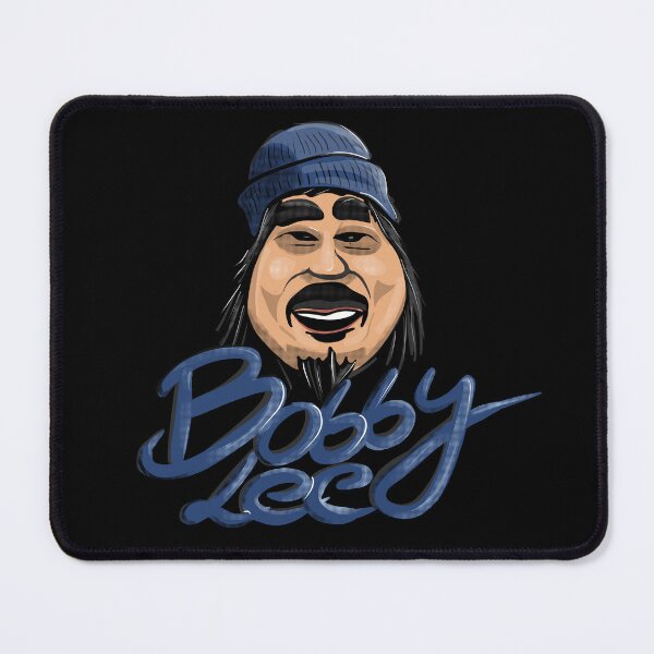 Item preview, Bobby Lee With Blue Beanie Illustration (Black Base) designed and sold by Kill Tony Fan Designs.