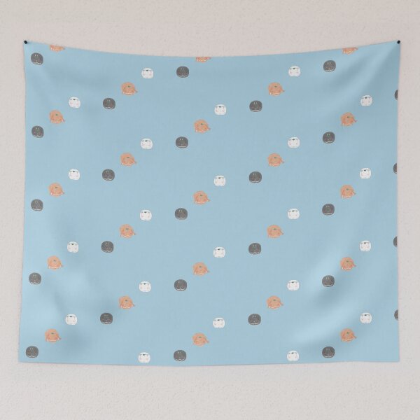 Item preview, Diagonal Sleeping Bunny | Bailey Sean Claude x  Bunniesmee  designed and sold by bunniesmee.