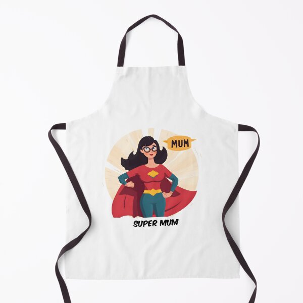Item preview, Fun and vibrant super mom cartoon designed and sold by Sticker-by-Mia.