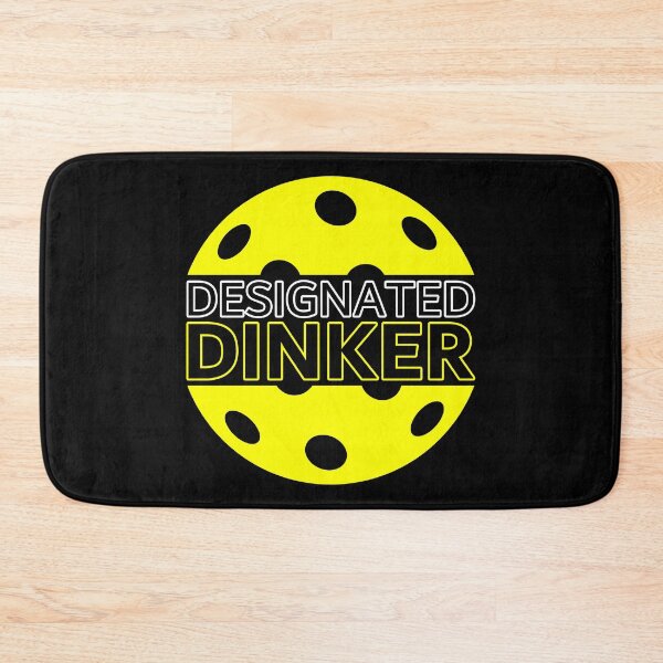 Item preview, Designated DINKER - Funny PICKLEBALL player - DINK responsibly - pickleball paddle - I LOVE PICKLEBALL gift designed and sold by originalsusie.