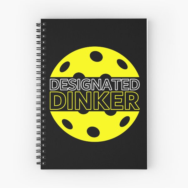 Item preview, Designated DINKER - Funny PICKLEBALL player - DINK responsibly - pickleball paddle - I LOVE PICKLEBALL gift designed and sold by originalsusie.