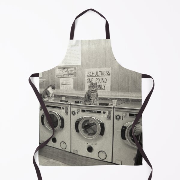 Item preview, Lady & Cats in Launderette designed and sold by Flo Smith.