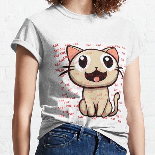 T-shirt: Feline Follies: The Comical Cat Chronicles Classic T-Shirt