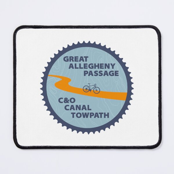 Item preview, Great Allegheny Passage C&O Canal Towpath Chain Ring designed and sold by Esskay Designs.