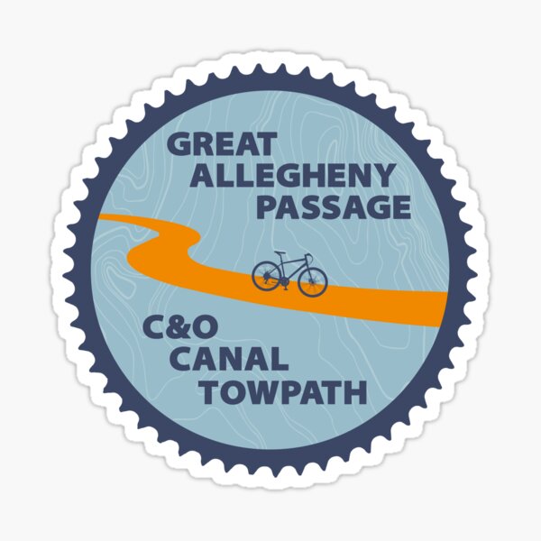 Item preview, Great Allegheny Passage C&O Canal Towpath Chain Ring designed and sold by Esskay Designs.