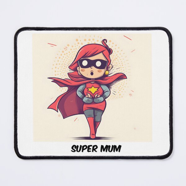 Item preview, Super Mum Comic designed and sold by Sticker-by-Mia.