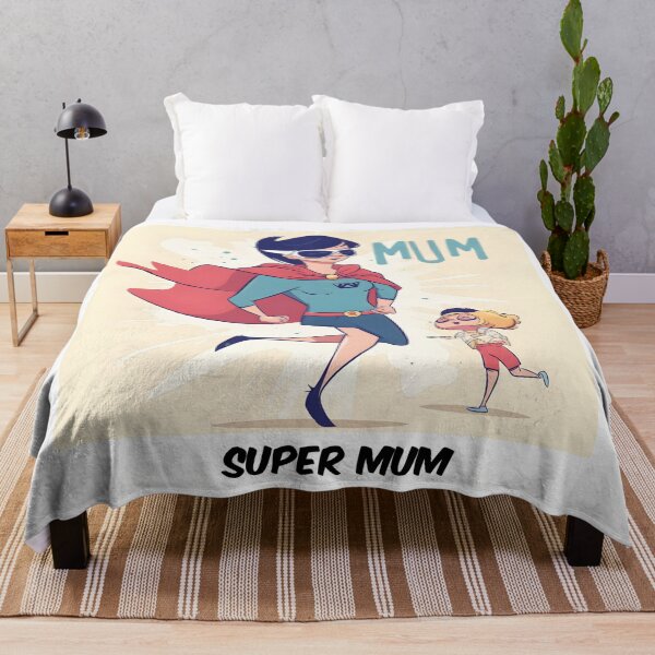 Item preview, fun super mom comic designed and sold by Sticker-by-Mia.