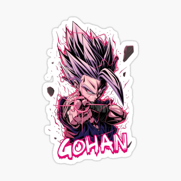 Goku SSJ2 Sticker - Crazymonk