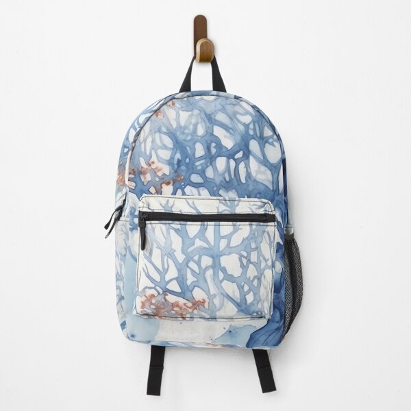 Item preview, Coral Symphony Watercolor in Blue III designed and sold by Bebichic.