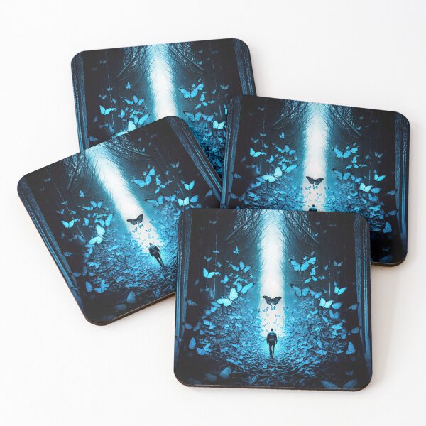 Item preview, Blue Butterfly Swarm designed and sold by Space-Yeti.