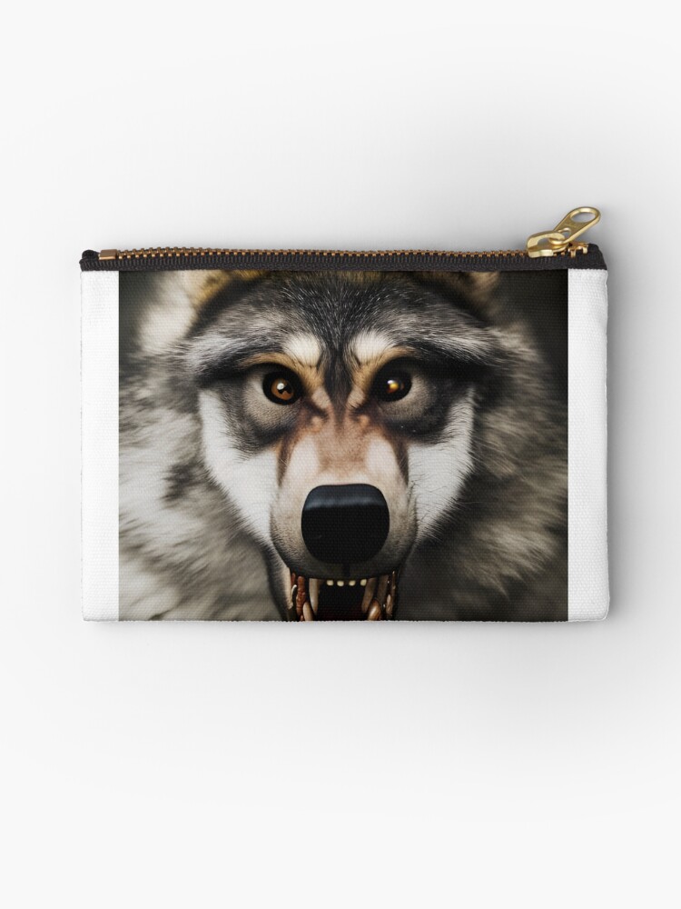 Thumbnail 1 of 4, Zipper Pouch, Werewolf designed and sold by LenCarol.