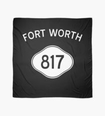 Forth North 817 Texas Vintage Area Code Scarf