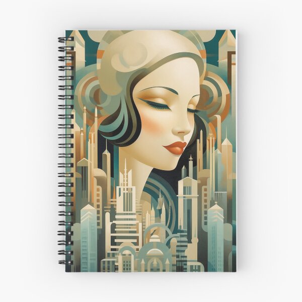Item preview, Art Deco Woman Of The City 3 designed and sold by Gypsykiss.