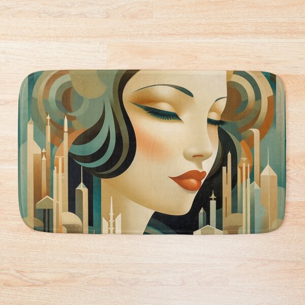 Item preview, Art Deco Woman Of The City 3 designed and sold by Gypsykiss.