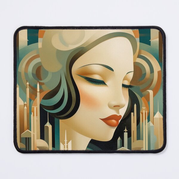 Item preview, Art Deco Woman Of The City 3 designed and sold by Gypsykiss.