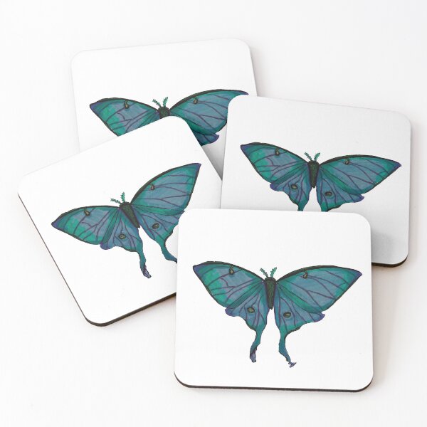 Item preview, Blue Luna Moth designed and sold by TheJackedRabbit.